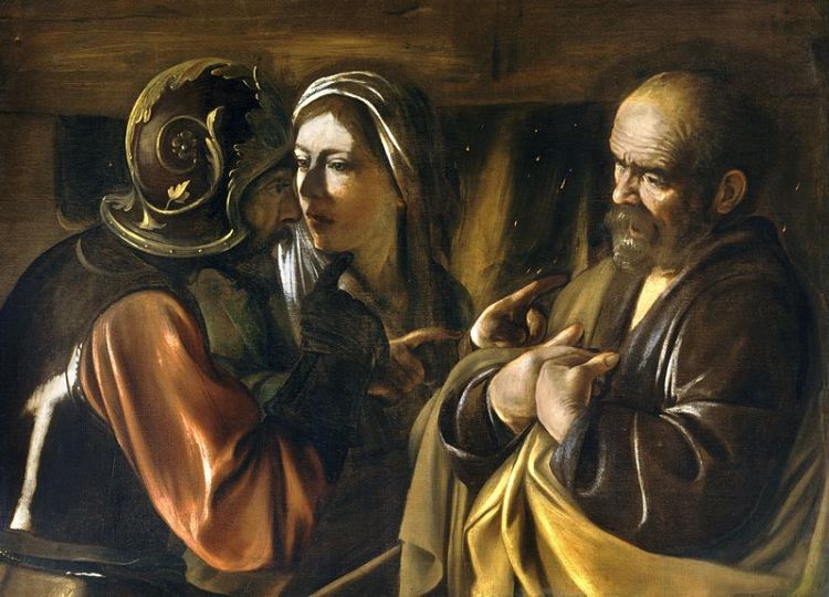 Caravaggio - The Denial of Saint Peter