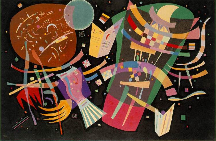 Wassily Kandinsky, "Composition X" www.artchive.com