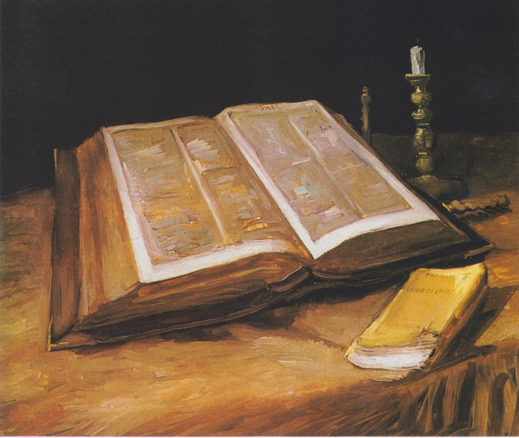 Van Gogh - Stillleben mit Bibel